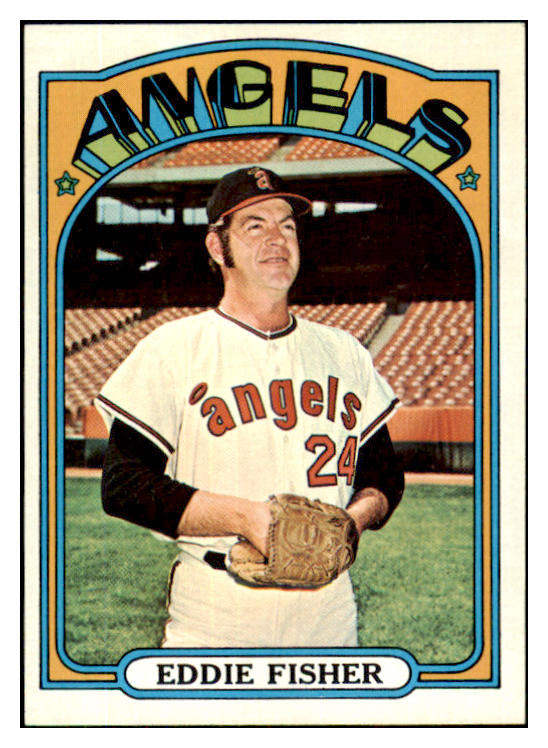 1972 Topps Baseball #689 Eddie Fisher Angels NR-MT 424499