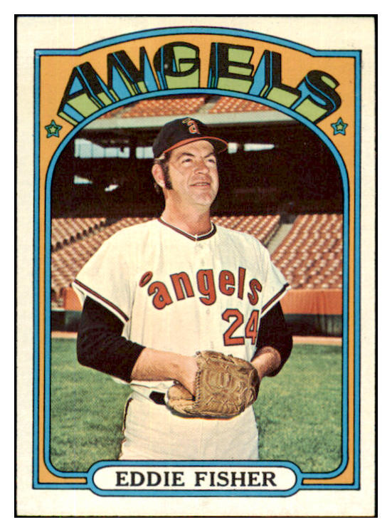 1972 Topps Baseball #689 Eddie Fisher Angels NR-MT 424501