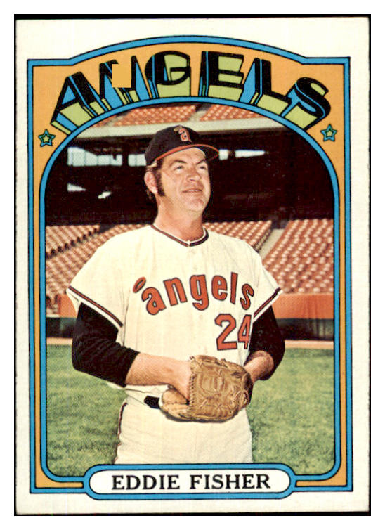 1972 Topps Baseball #689 Eddie Fisher Angels NR-MT 424502