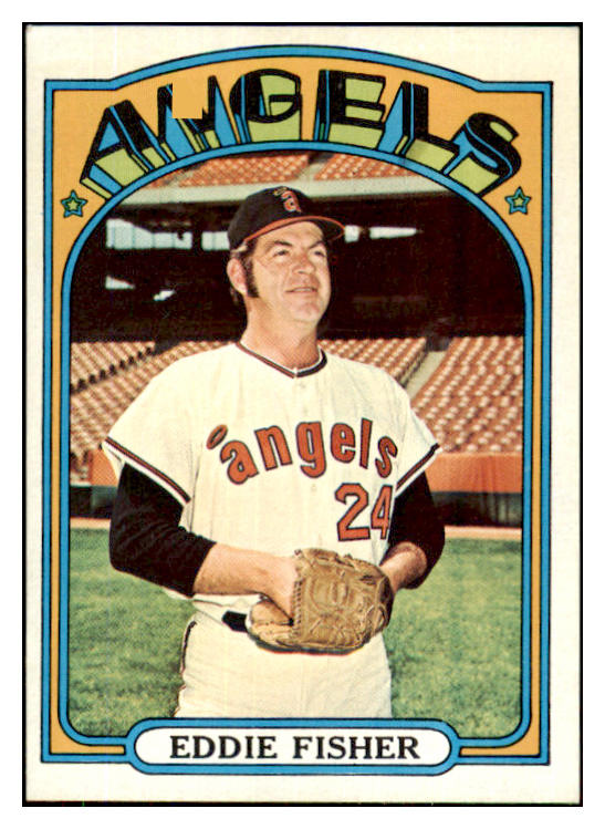 1972 Topps Baseball #689 Eddie Fisher Angels NR-MT 424503