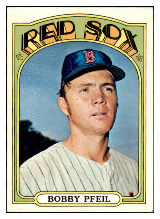 1972 Topps Baseball #681 Bobby Pfeil Red Sox NR-MT 424525