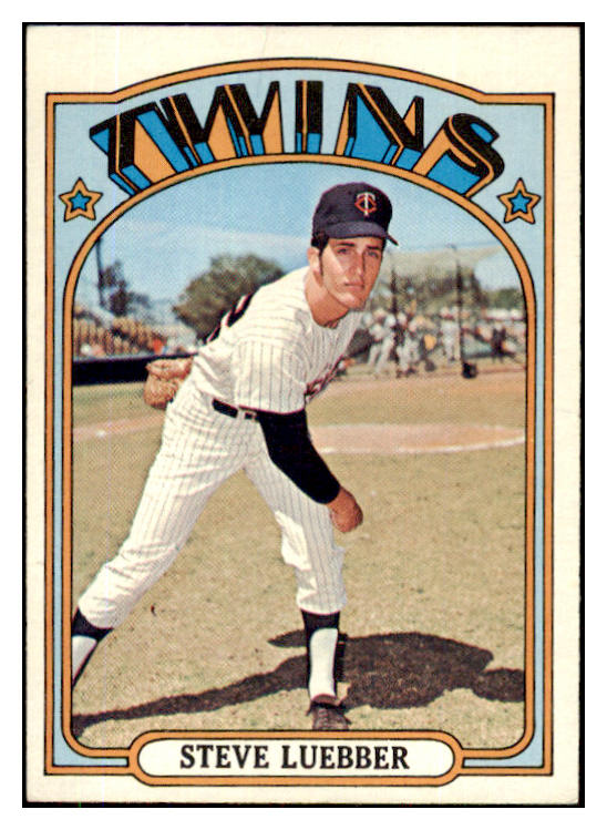 1972 Topps Baseball #678 Steve Luebber Twins NR-MT 424541
