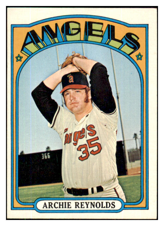 1972 Topps Baseball #672 Archie Reynolds Angels NR-MT 424561