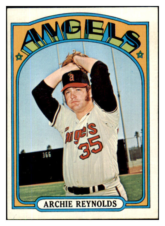 1972 Topps Baseball #672 Archie Reynolds Angels NR-MT 424564