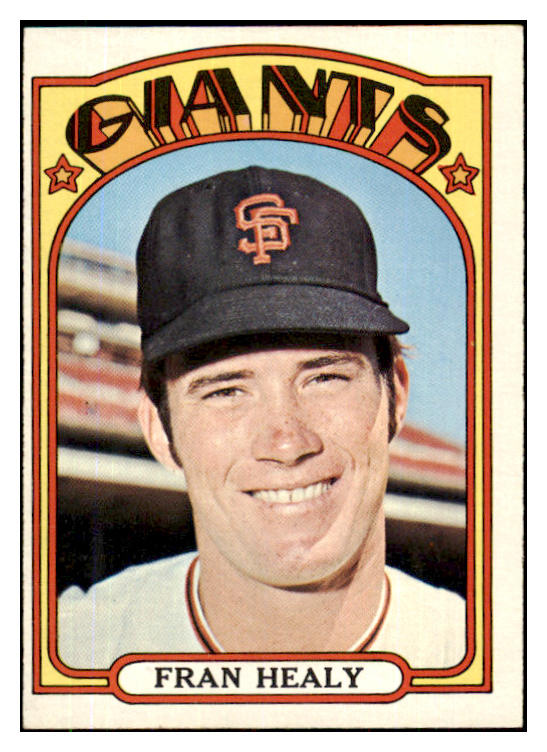 1972 Topps Baseball #663 Fran Healy Giants NR-MT 424599