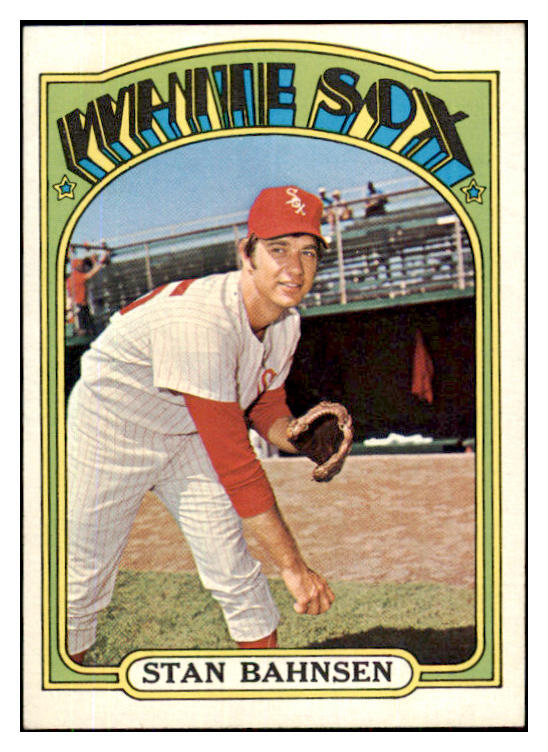 1972 Topps Baseball #662 Stan Bahnsen White Sox EX-MT/NR-MT 424602