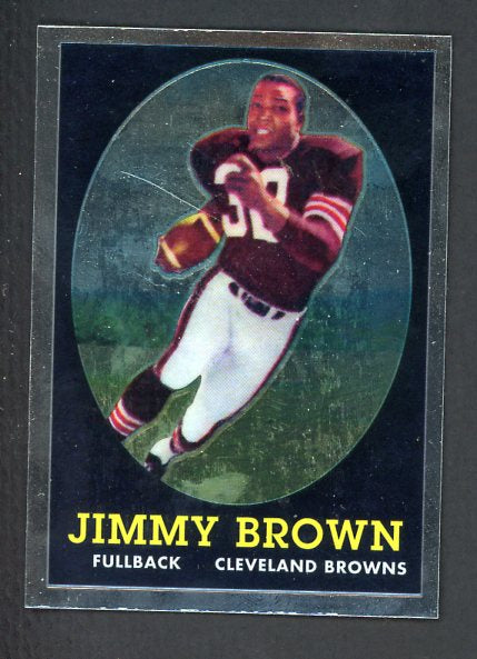2010 Topps Football Chrome Reprint #062 Jim Brown Browns NR-MT 424685