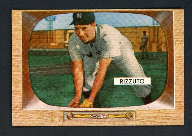 1955 Bowman Baseball #010 Phil Rizzuto Yankees VG-EX 424706