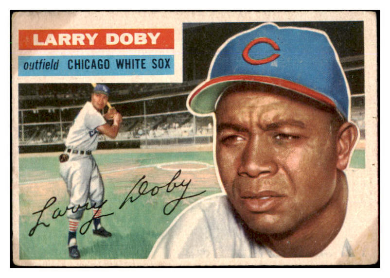 1956 Topps Baseball #250 Larry Doby White Sox VG 424713