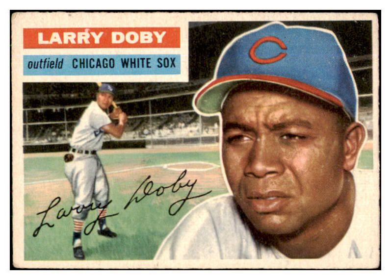 1956 Topps Baseball #250 Larry Doby White Sox VG-EX 424714