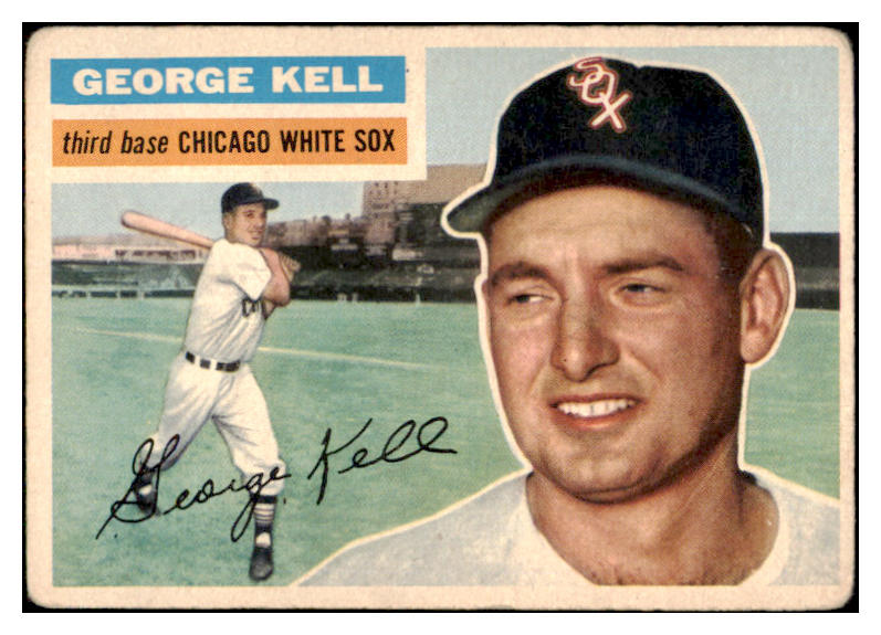 1956 Topps Baseball #195 George Kell White Sox VG 424757