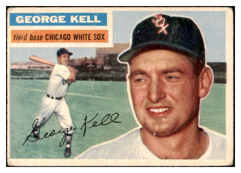 1956 Topps Baseball #195 George Kell White Sox VG-EX 424761