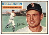 1956 Topps Baseball #195 George Kell White Sox EX 424784