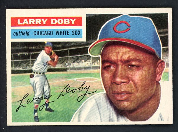 1956 Topps Baseball #250 Larry Doby White Sox EX+/EX-MT 425604