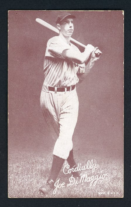 1939-46 Salutation Exhibits Joe DiMaggio Yankees EX 425627
