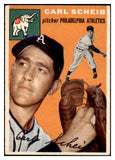 1954 Topps Baseball #118 Carl Scheib A's EX-MT 425796