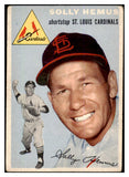 1954 Topps Baseball #117 Solly Hemus Cardinals VG-EX 425797