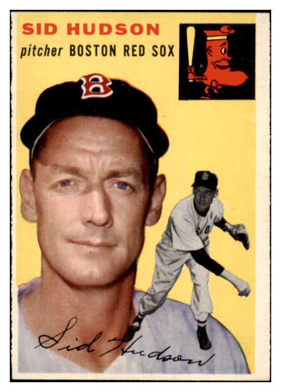 1954 Topps Baseball #093 Sid Hudson Red Sox NR-MT 425822