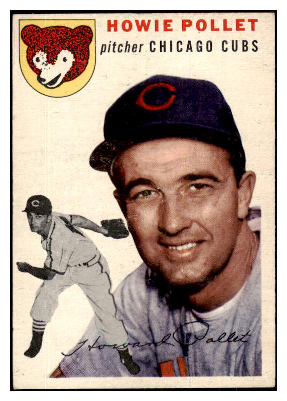 1954 Topps Baseball #089 Howie Pollet Cubs EX-MT 425829