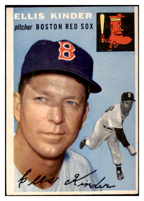 1954 Topps Baseball #047 Ellis Kinder Red Sox NR-MT 425879