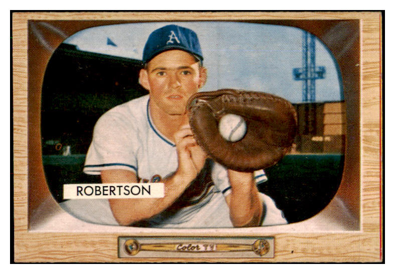 1955 Bowman Baseball #005 Jim Robertson A's NR-MT 425906