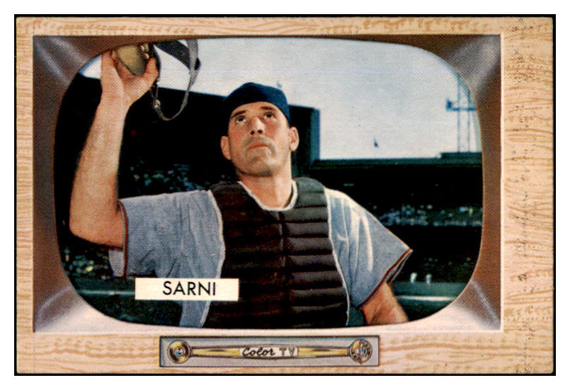 1955 Bowman Baseball #030 Bill Sarni Cardinals NR-MT 425920