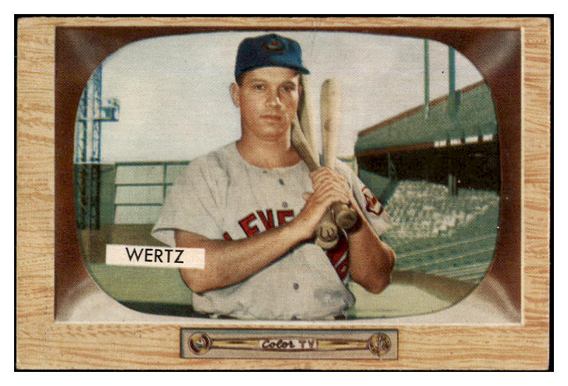 1955 Bowman Baseball #040 Vic Wertz Indians NR-MT 425929