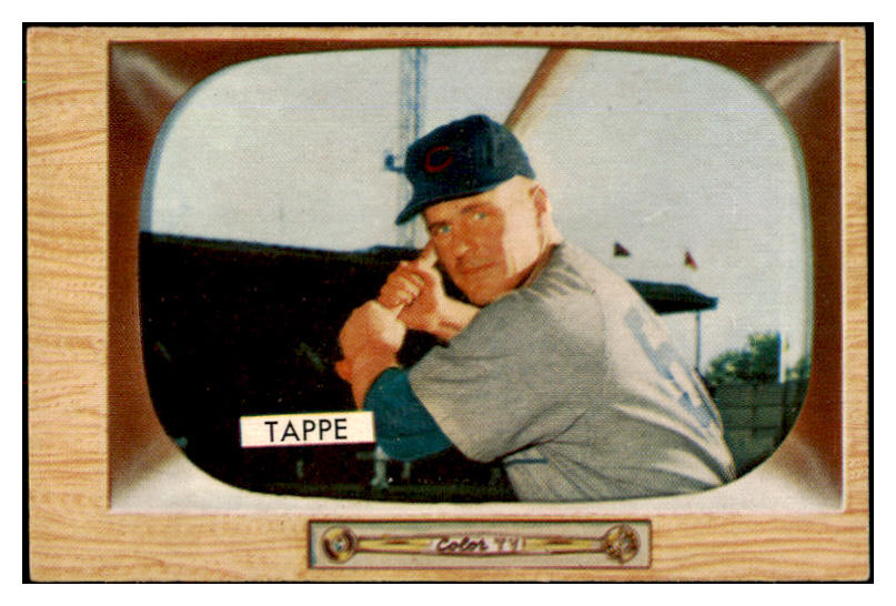 1955 Bowman Baseball #051 Elvin Tappe Cubs EX-MT 425932