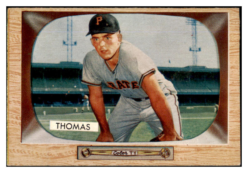 1955 Bowman Baseball #058 Frank Thomas Pirates NR-MT 425937