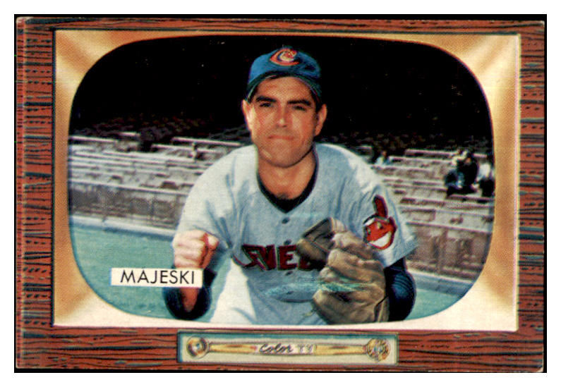 1955 Bowman Baseball #127 Hank Majeski Indians EX-MT 425982