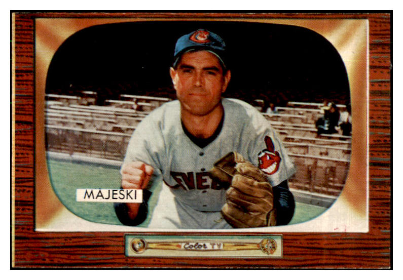 1955 Bowman Baseball #127 Hank Majeski Indians NR-MT 425983