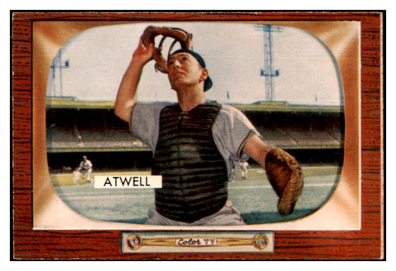 1955 Bowman Baseball #164 Toby Atwell Pirates NR-MT 425997