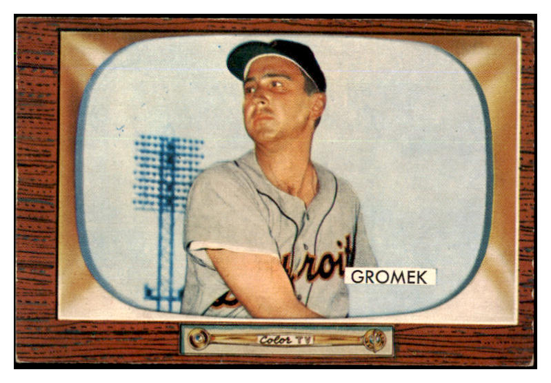 1955 Bowman Baseball #203 Steve Gromek Tigers EX-MT 426014