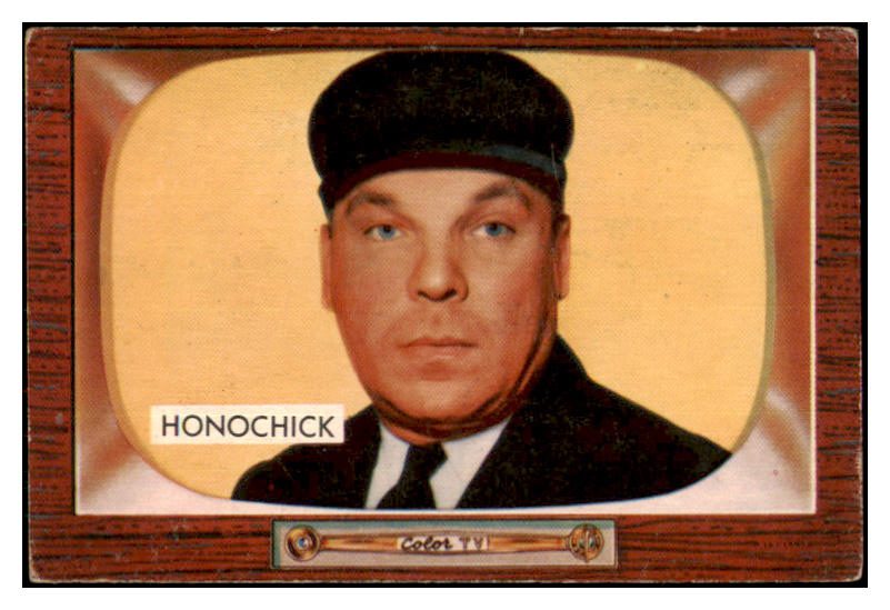 1955 Bowman Baseball #267 George Honochick Umpire VG-EX 426054