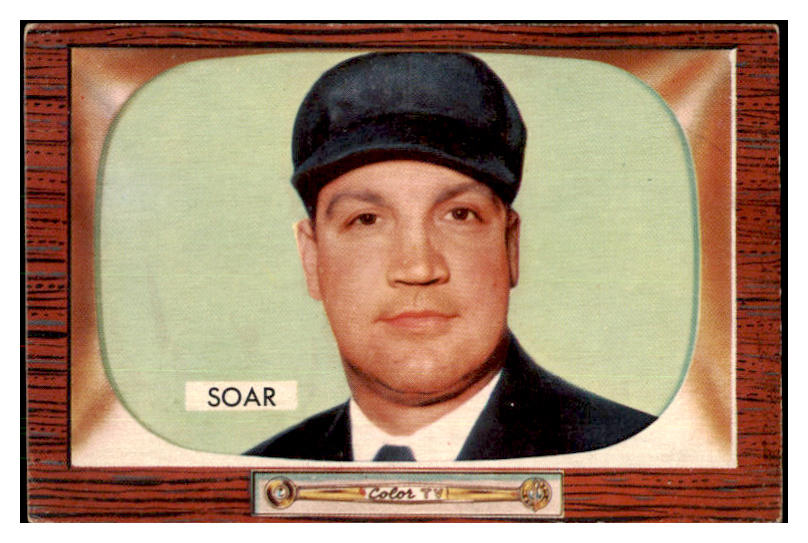 1955 Bowman Baseball #279 Hank Soar Umpire EX 426070