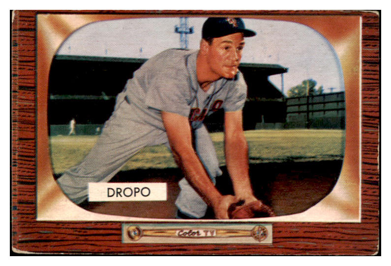 1955 Bowman Baseball #285 Walt Dropo White Sox VG-EX 426077