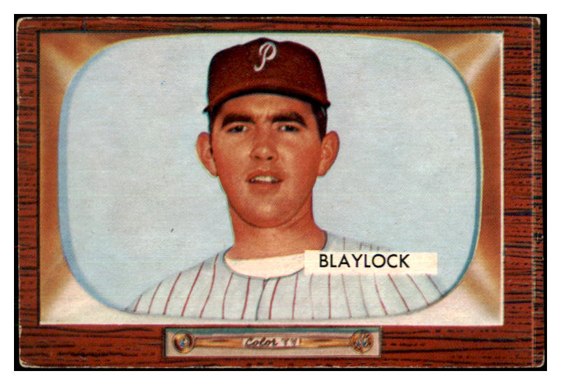1955 Bowman Baseball #292 Marv Blaylock Phillies EX 426085