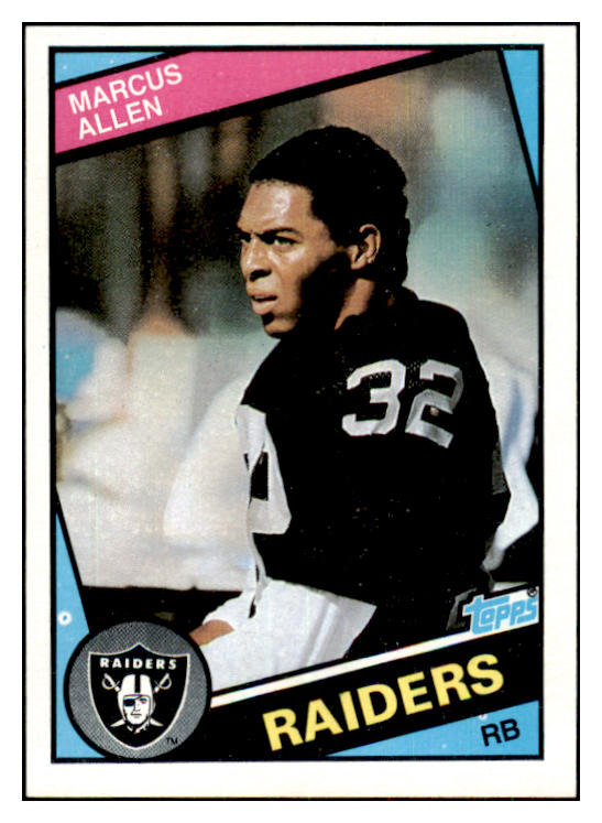 1984 Topps Football #098 Marcus Allen Raiders NR-MT 426109