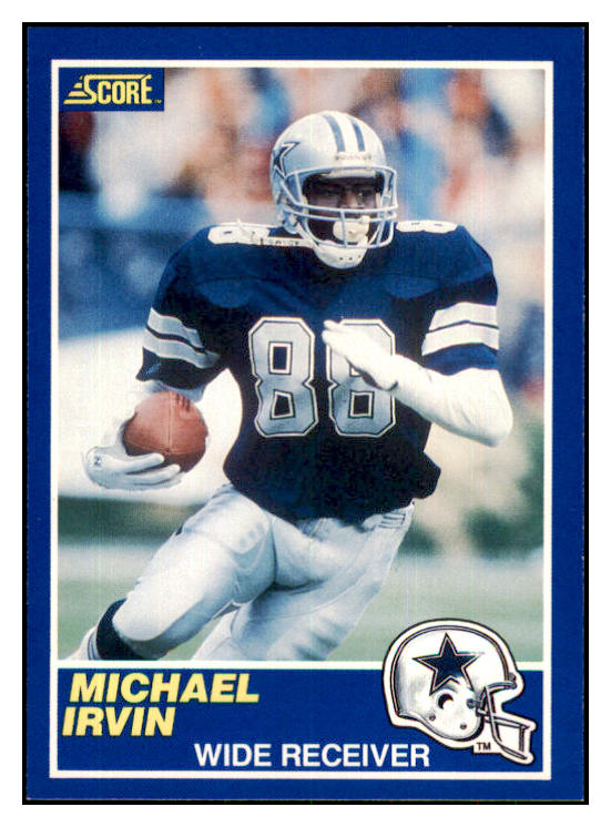 1989 Score #018 Michael Irvin Cowboys NR-MT 426121