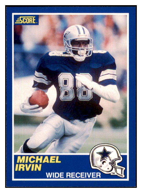 1989 Score #018 Michael Irvin Cowboys NR-MT 426122