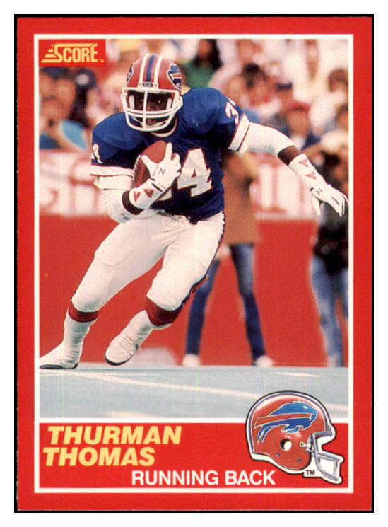 1989 Score #211 Thurman Thomas Bills NR-MT 426125