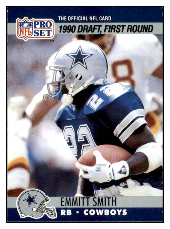 1990 Pro Set #685 Emmitt Smith Cowboys NR-MT 426127