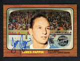 2002 Topps Archives Reprint Jim Pappin Maple Leafs EX-MT Signed 426151