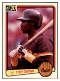 1983 Donruss #598 Tony Gwynn Padres NR-MT 426213