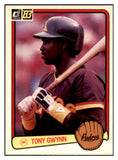 1983 Donruss #598 Tony Gwynn Padres NR-MT 426215