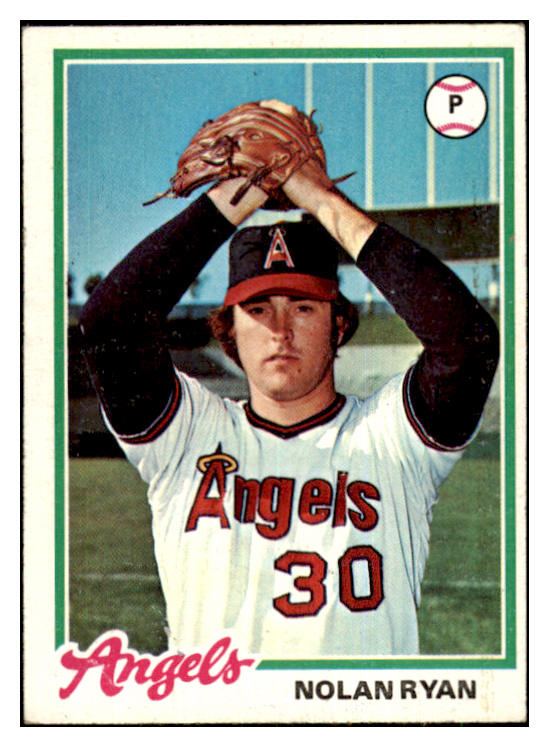1978 Topps Baseball #400 Nolan Ryan Angels EX 426224