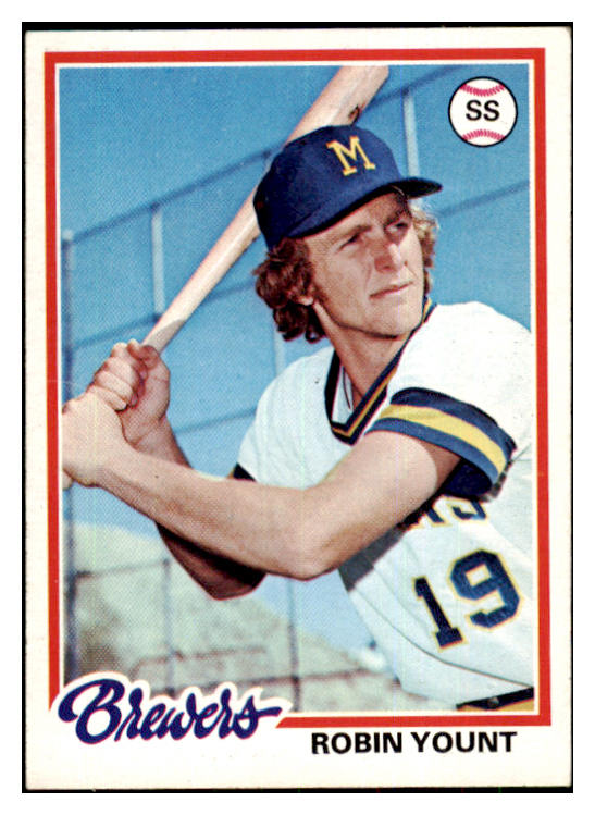 1978 Topps Baseball #173 Robin Yount Brewers EX 426225