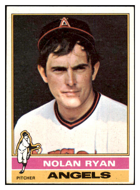 1976 Topps Baseball #330 Nolan Ryan Angels EX-MT 426229