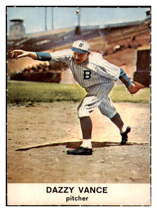 1961 Golden Press #026 Dazzy Vance Dodgers GD Pin Hole 426315