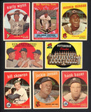 1959 Topps Baseball Set Lot 66 Diff GD-VG Wynn Minoso Cepeda 426490